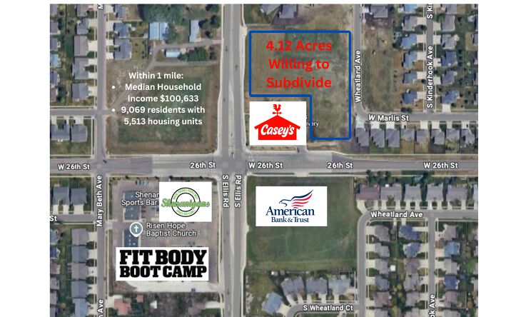 Pictures of Land property located at 8300 W 26th St, Sioux Falls, SD 57106 for sales - image #1