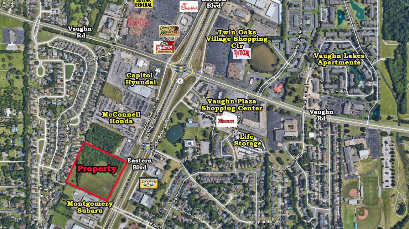 Eastern Blvd, Montgomery, AL 36116 Land for Sale East Boulevard