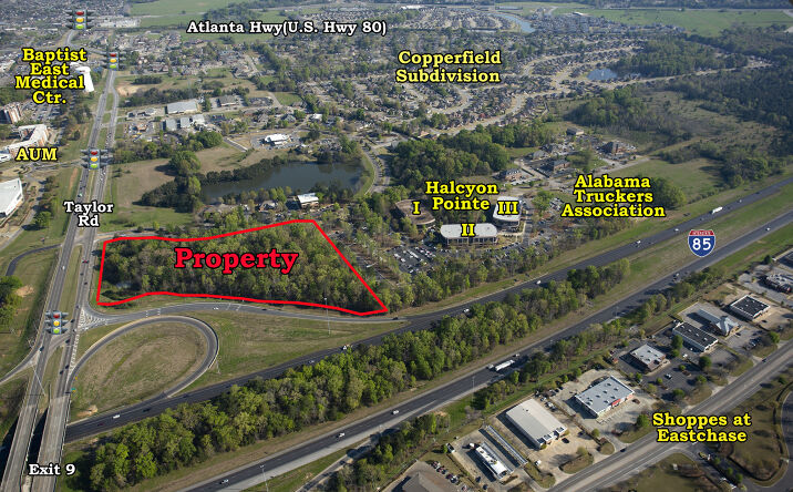 Pictures of Land property located at Halcyon Summit Drive, Montgomery, AL 36117 for sales - image #1