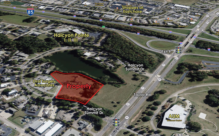 Pictures of Land property located at Taylor Road & Halcyon Summit Drive, Montgomery, AL 36117 for sales - image #1