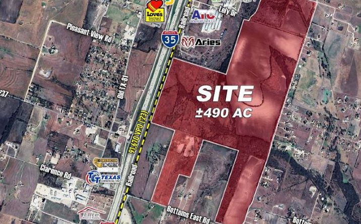 Pictures of Land property located at I-35 & Bottoms East Rd, Troy, TX 76579 for sales - image #1