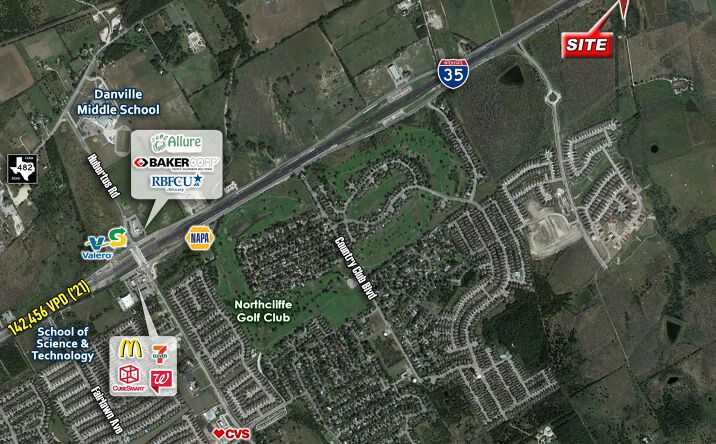 Pictures of Land property located at I-35 at Schwab Rd, Schertz, TX 78132 for sales - image #1