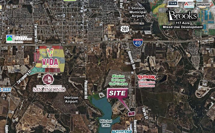 Pictures of Land property located at SWQ of US-281 & Del Lago Pkwy, San Antonio, TX 78221 for sales - image #1