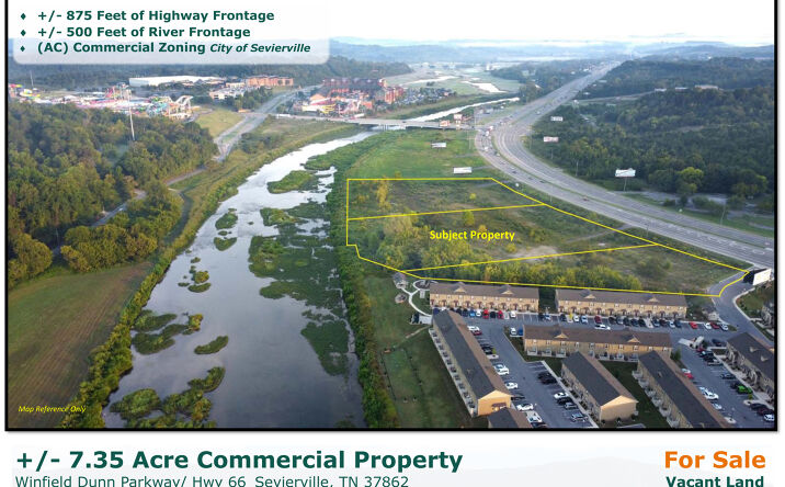 Pictures of Land, Retail property located at Winfield Dunn Pkwy, Sevierville, TN 37862 for sales - image #1