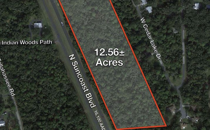 Pictures of Land property located at 5551 N Suncoast Blvd, Crystal River, FL 34428 for sales - image #1