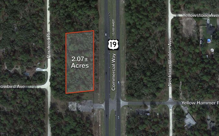 Pictures of Land property located at 18100 Commercial Way, Brooksville, FL 34614 for sales - image #1