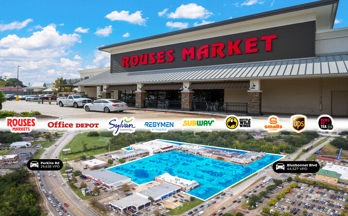Pictures of Retail property located at 7512-7750 Bluebonnet Blvd, Baton Rouge, LA 70809 for sales - image #1