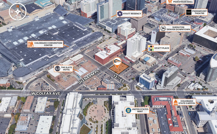 Pictures of Land property located at 1320 Glenarm Pl, Denver, CO 80204 for sales - image #1