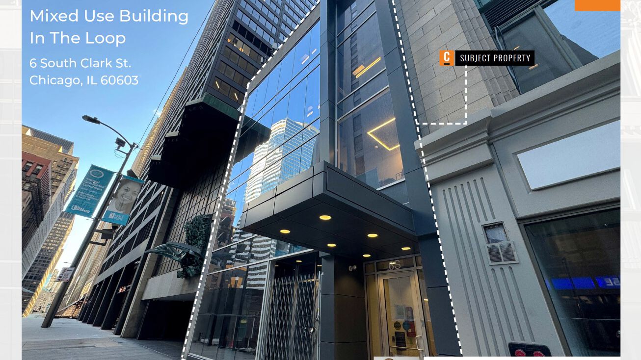 Pictures of Land, Mixed Use, Office, Retail property located at 6 S Clark St, Chicago, IL 60603 for sales - image #1