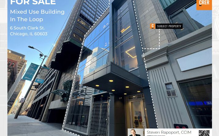 Pictures of Land, Mixed Use, Office, Retail property located at 6 S Clark St, Chicago, IL 60603 for sales - image #1