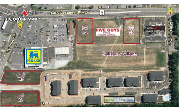 Pictures of Land property located at 000 Mooresville Road, Salisbury, NC 28147 for sales - image #1