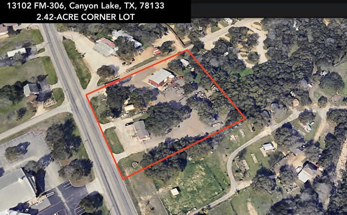 Pictures of Industrial, Mixed Use, Mobile Home Park property located at 13102 FM306, Canyon Lake, TX 78133 for sales - image #1