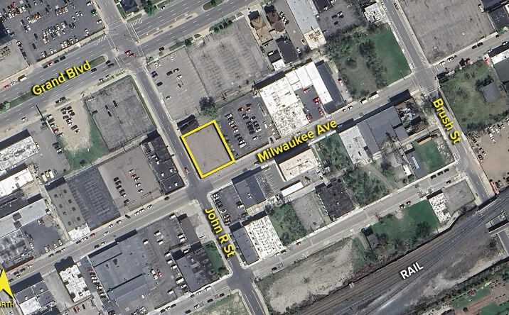 Pictures of Land property located at 117 E Milwaukee Ave, Detroit, MI 48202 for sales - image #1