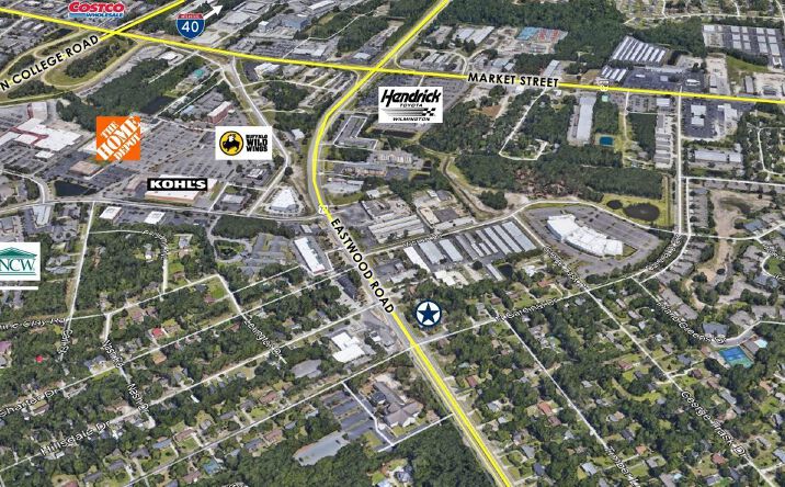 Pictures of Retail property located at 605 Eastwood Road, Wilmington, NC 28405 for sales - image #1