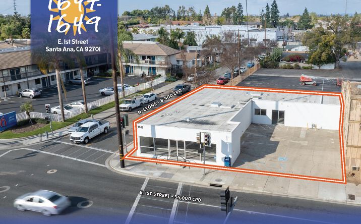 Pictures of Office, Retail property located at 1647 E 1st St, Santa Ana, CA 92701 for sales - image #1