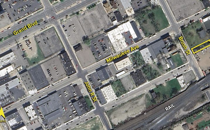 Pictures of Land property located at 6408 Brush St, Detroit, MI 48202 for sales - image #1