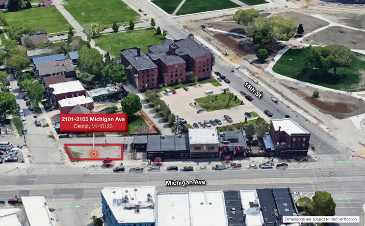 Pictures of Land property located at 2101-2105 Michigan Ave, Detroit, MI 48216 for sales - image #1