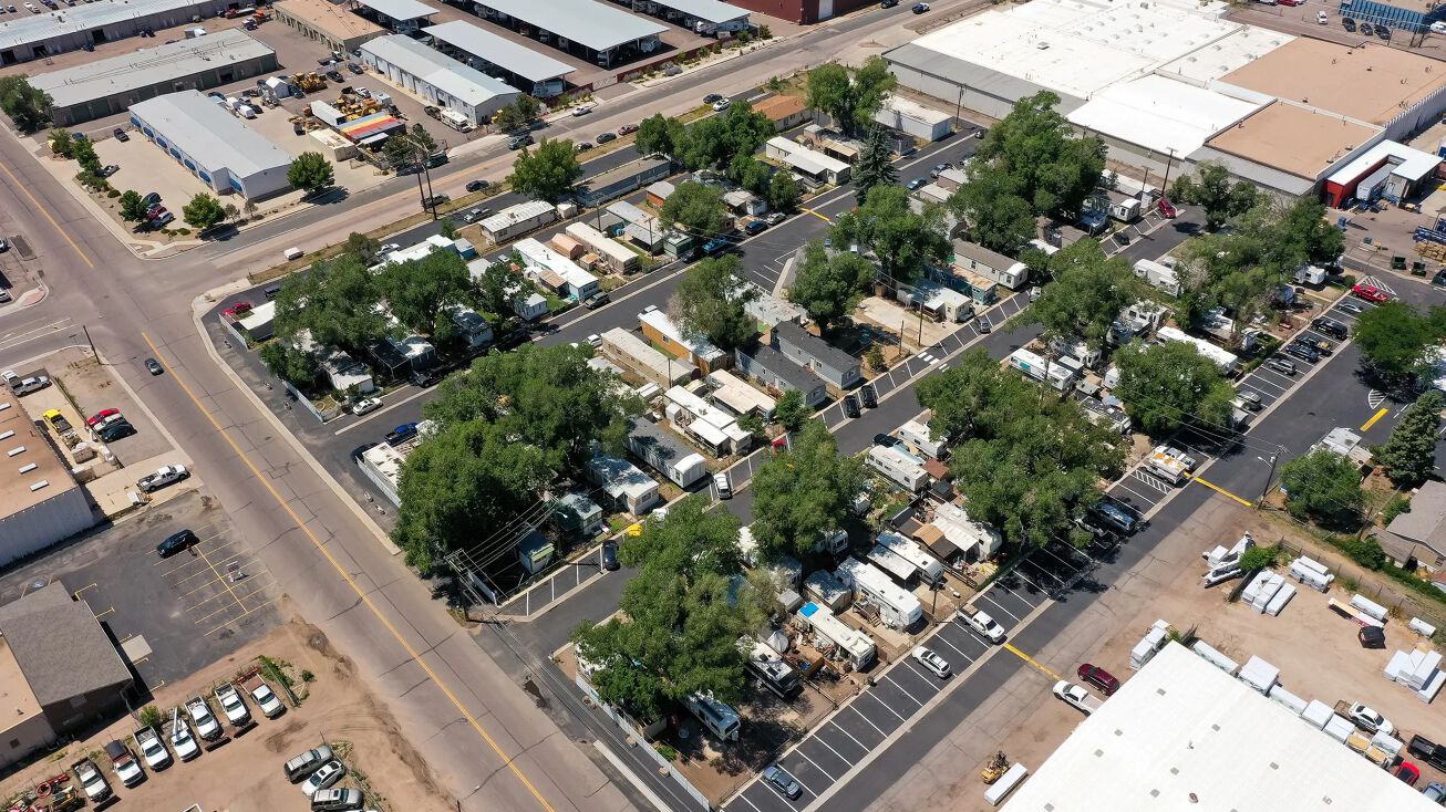 Pictures of Mobile Home Park, Multifamily property located at 3410 N El Paso St, Colorado Springs, CO 80907 for sales - image #1