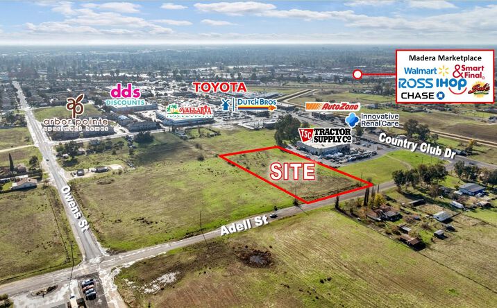 Pictures of Land property located at 1570 Country Club Dr, Madera, CA 93638 for sales - image #1