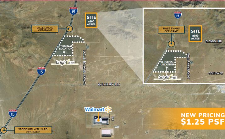 Pictures of Land property located at Dale Evans Pkwy Off-Ramp, Apple Valley, CA 92307 for sales - image #1