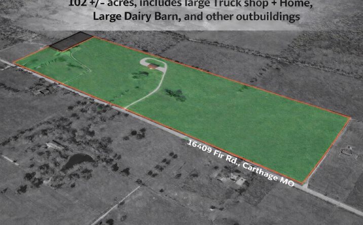 Pictures of Land, Industrial, Special Purpose property located at 16409 Fir Rd, Carthage, MO 64836 for sales - image #1
