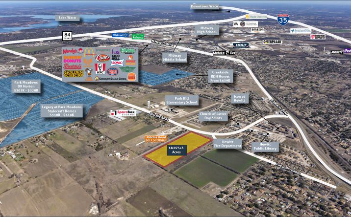 Pictures of Land, Multifamily property located at Ritchie Rd, Hewitt, TX 76655 for sales - image #1