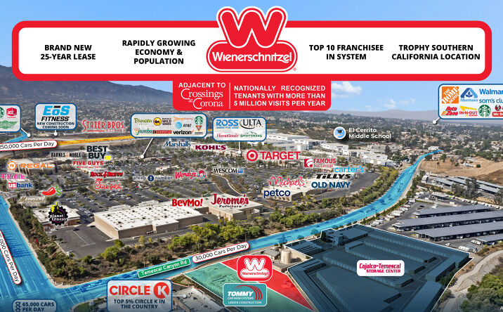Pictures of Retail property located at 20330 Temescal Canyon Rd, Corona, CA 92881 for sales - image #1