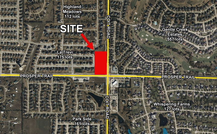 Pictures of Land property located at 1199 N Coit Rd, Prosper, TX 75078 for sales - image #1