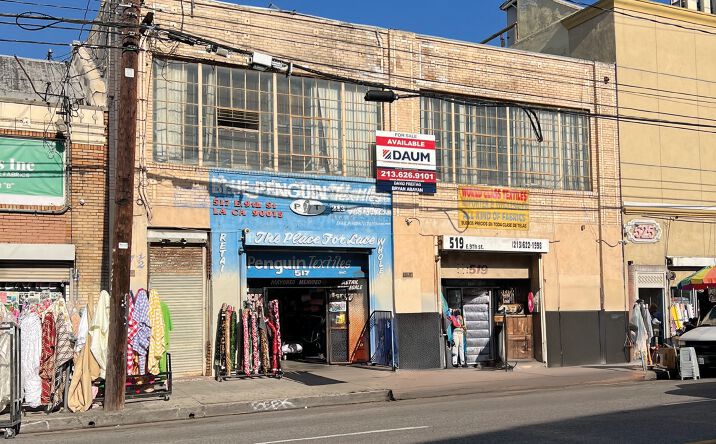 Pictures of Industrial property located at 517-519 E. 9TH St, Los Angeles, CA 90015 for sales - image #1