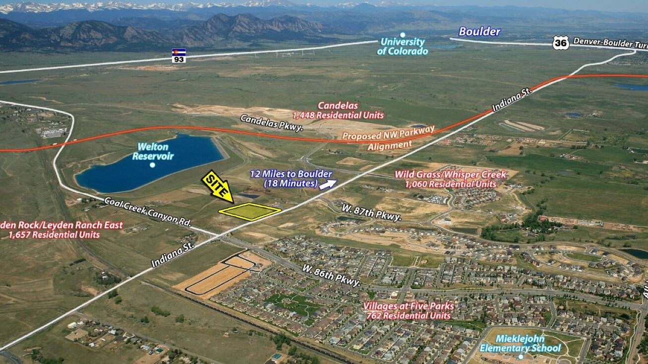 Pictures of Land property located at 8661 Indiana Street, Arvada, CO