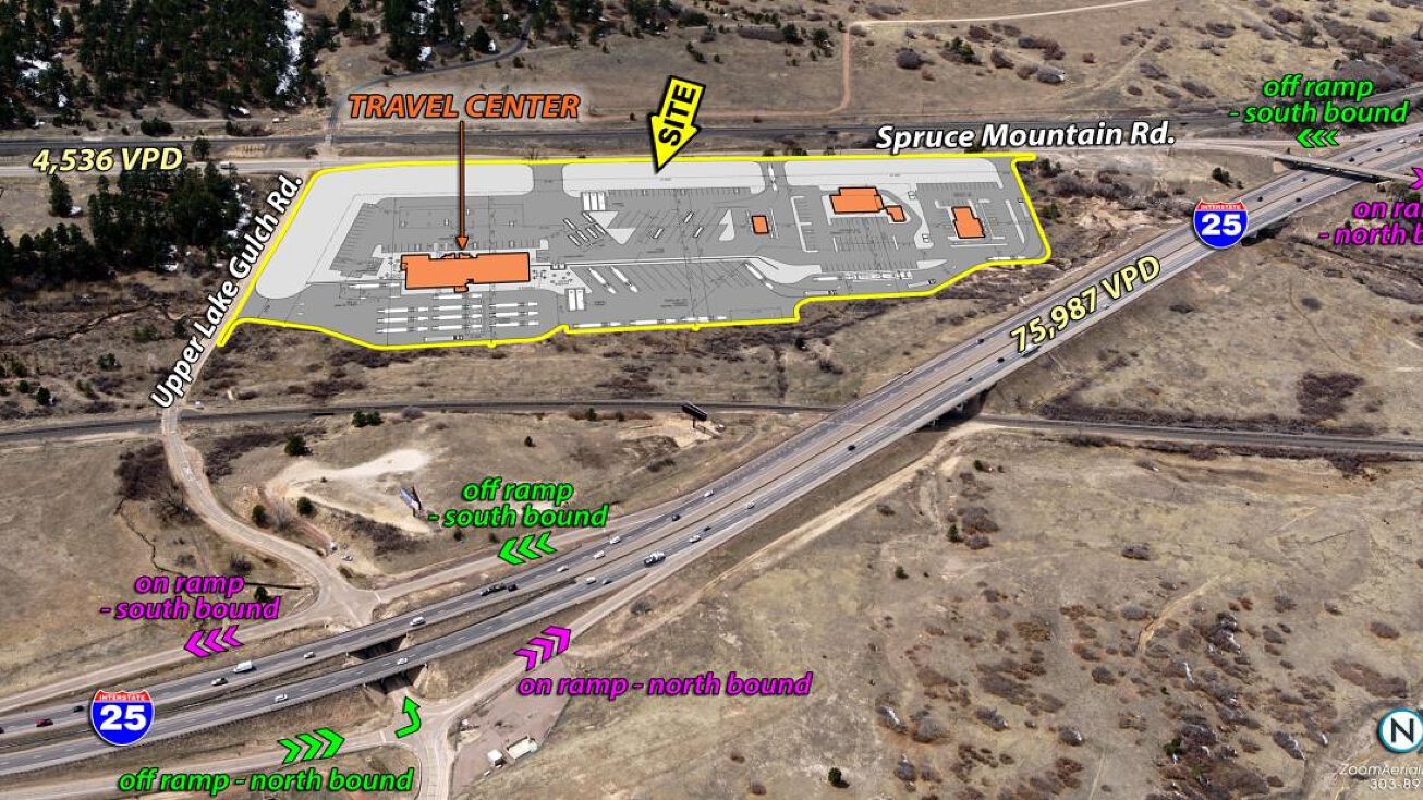 Larkspur Travel Center, Larkspur, CO 80118