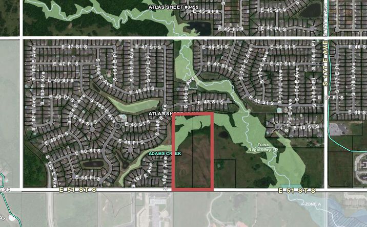 Pictures of Land property located at 14626 E Omaha St, Tulsa, OK 74134 for sales - image #1