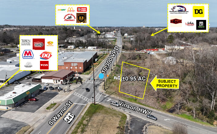 Pictures of Land property located at 910 S Wayne St, Milledgeville, GA 31061 for sales - image #1