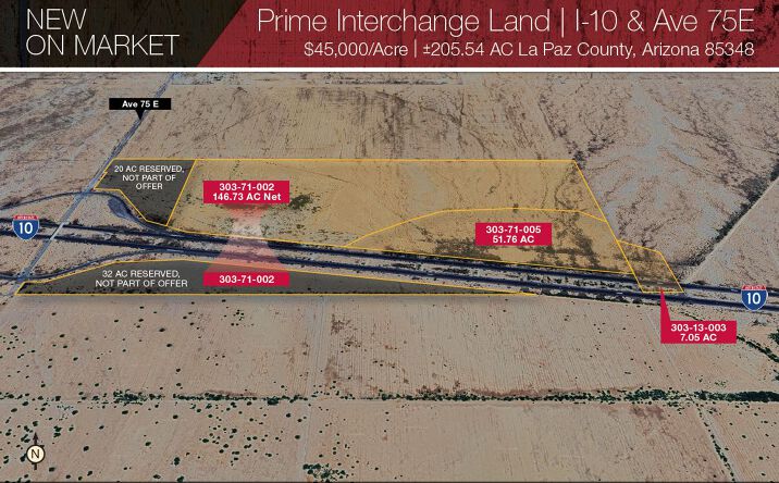 Pictures of Land property located at 52289 Avenue 75 E, Salome, AZ 85348 for sales - image #1