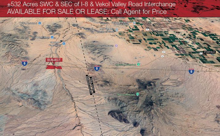Pictures of Land property located at Vekol Valley Rd, gila, AZ 85337 for sales - image #1