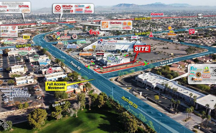 Pictures of Land property located at NEC of Power Rd and Kiowa Ave, Mesa, AZ 85201 for sales - image #1