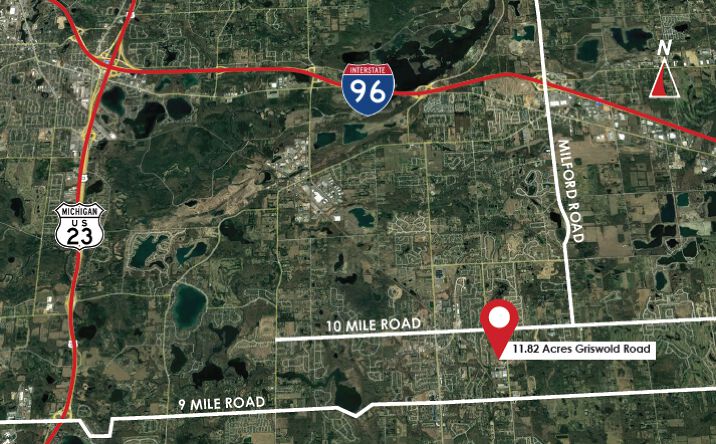 Pictures of Land property located at Vacant Griswold Road, South Lyon, MI 48178 for sales - image #1