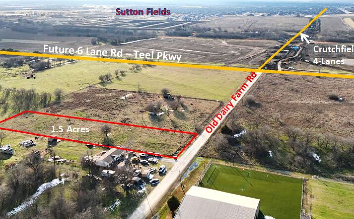 Pictures of Land property located at Old Dairy Farm Rd, Prosper, TX 75078 for sales - image #1