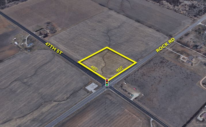 Pictures of Land property located at NWC 47th & Rock Rd, Derby, KS 67037 for sales - image #1