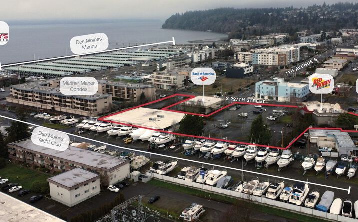 Pictures of Land, Office, Retail property located at 22705 Marine View Dr S, Des Moines, WA 98198 for sales - image #1
