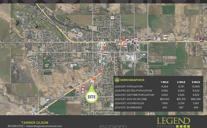 Pictures of Land property located at 630 S State St, Roosevelt, UT 84066 for sales - image #1