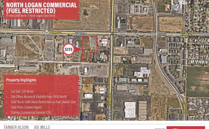 Pictures of Land property located at 70 W 2500 N, North Logan, UT 84341 for sales - image #1