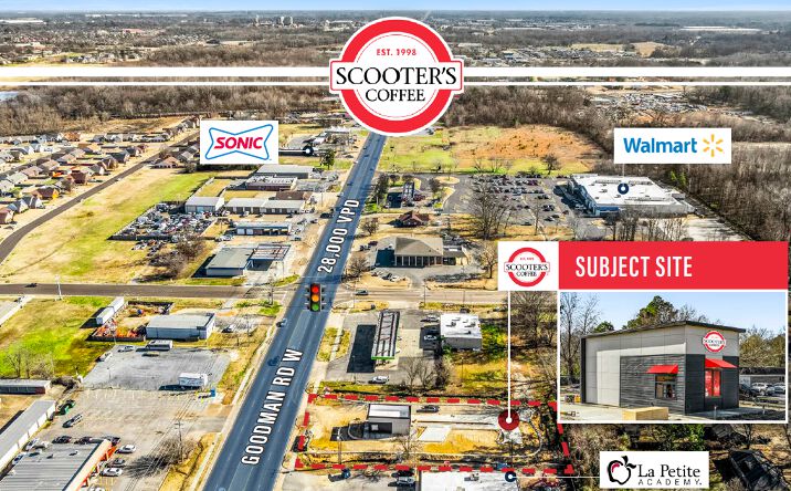 Pictures of Retail property located at 2555 Goodman Rd W, Horn Lake, MS 38637 for sales - image #1