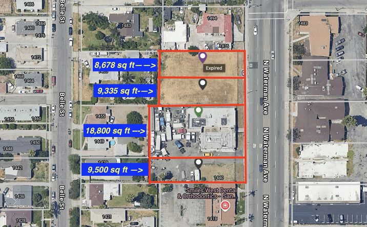 Pictures of Office, Senior Living property located at 1450 N Waterman Ave, San Bernardino, CA 92404 for sales - image #1