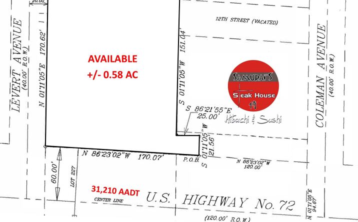 Pictures of Land property located at US-72, Athens, AL undefined for sales - image #1