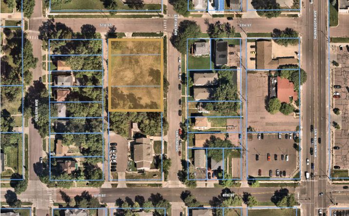 Pictures of Land property located at 435 N Spring Ave, Sioux Falls, SD 57104 for sales - image #1