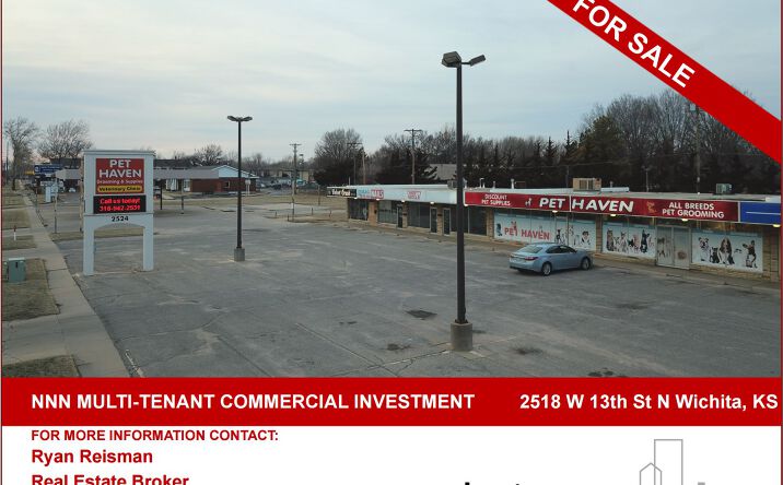 Pictures of Industrial, Land, Mixed Use, Office, Retail property located at 2518 W 13th St N, Wichita, KS 67203 for sales - image #1