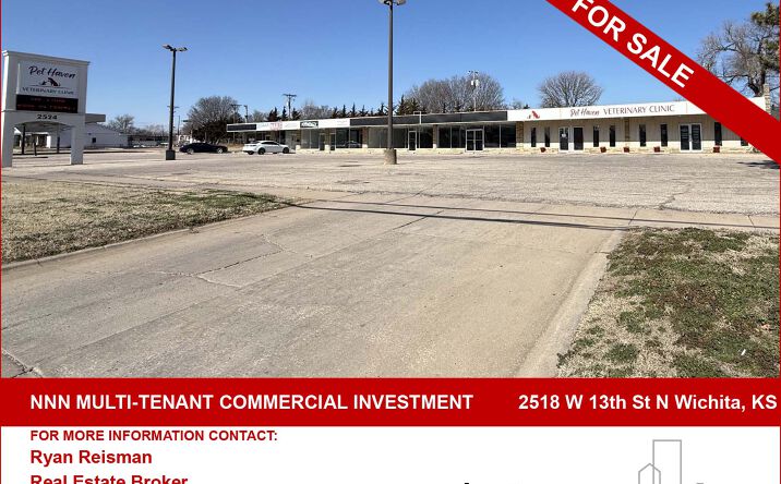 Pictures of Industrial, Land, Mixed Use, Office, Retail property located at 2518 W 13th St N, Wichita, KS 67203 for sales - image #1