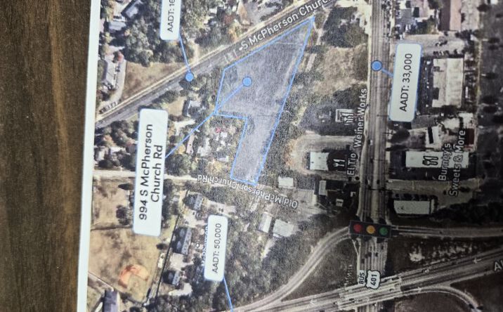 Pictures of Land property located at 994 S McPherson Church Rd, Fayetteville, NC 28303 for sales - image #1
