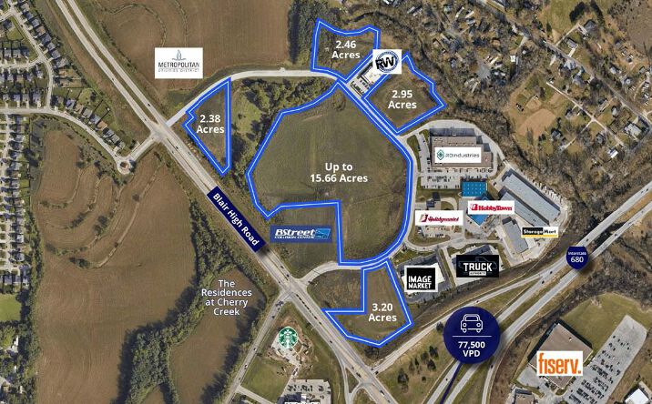 Pictures of Industrial property located at Plaza 133 I-680 & Blair High Road, Omaha, NE 68122 for sales - image #1